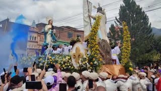 Semana santa Colombia Barbosa Antioquia 2023 Domingo de resurreccion 14 vídeos [upl. by Inwat]