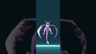 SHINY MEGA AERODACTYL EVOLUTION in Pokemon GO Mega Evolution Shorts [upl. by Baldridge591]