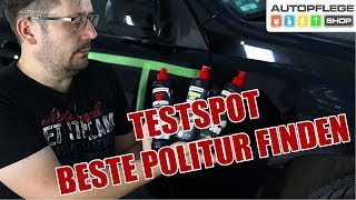 Welche Politur ist die beste  Mit einem Testspot die richtige Politur finden [upl. by Aicilehp]