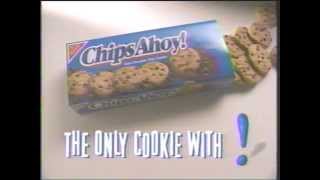 1992 Chips Ahoy from Nabisco Commercial [upl. by Nnaeiluj133]