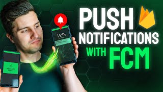 How to Implement Firebase Push Notifications on Android FCM  Backend [upl. by Donelle]