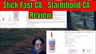 CA Glue  Starbond v Stick Fast Review [upl. by Box]