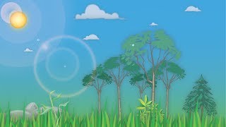 Cartoon Landscape in Adobe Illustrator [upl. by Ackley]