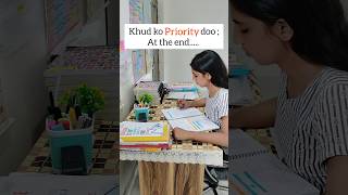 Priorities yourself🌼 crackit motivation ytshorts upsc ssc aspirants study shortfeed explore [upl. by Vaish]