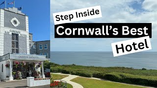 The Carlyon Bay Hotel Cornwall  Why Is It Only A 4Star Hotel [upl. by Naugan]