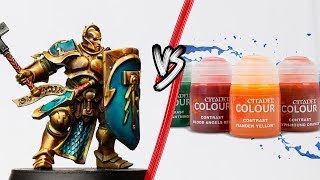 NMM with Contrast Paint  Stormcast Eternals hyped for Warcry [upl. by Downs]