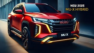 New 2025 Isuzu MUX Hybrid Revealed  A Tough and Economical Hybrid SUV [upl. by Alia]