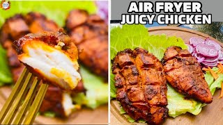 BEST AIR FRYER CHICKEN BREAST🍗 QUICK amp JUICY  The Juiciest Chicken Breast Recipe 🍗 [upl. by Arvind430]