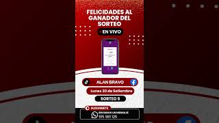 Ganador Sorteo 6 oferta ofertas [upl. by Shaddock]