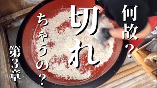 【手打ちそば・水回し】どーして切れちゃうの？その理由‼︎ [upl. by Omora]