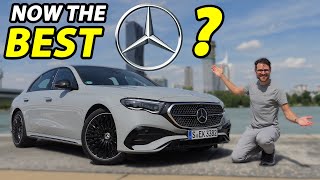 Is the allnew EClass now the best Mercedes 2024 E450 AMG Line driving REVIEW [upl. by Eneladgam752]