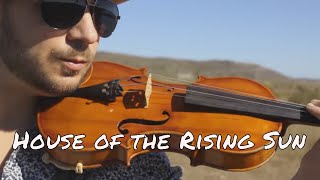 First Ever House of the Rising Sun Acoustic Violin Loop Cover [upl. by Blatman]