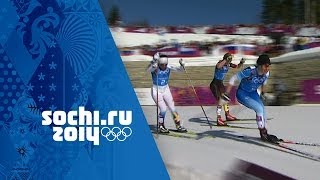 CrossCountry Skiing  Ladies 4x5km Relay  Sweden Win Gold  Sochi 2014 Winter Olympics [upl. by Leirza]