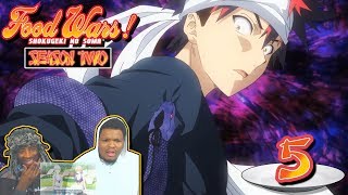 SOMA IN TROUBLE Food Wars Shokugeki No Soma  Season 2  Episode 5  Reaction [upl. by Janela]