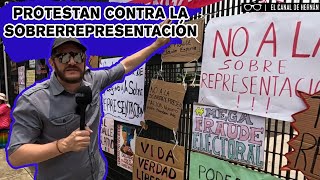 PROTESTAN contra la SOBRERREPRESENTACIÓN  Hernán Gómez [upl. by Adaj522]