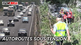 Autoroute sous tension  Gendarmes contre trafiquants et chauffards [upl. by Kaden]