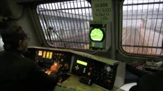 SHATABDI EXPRESS LOCO CAB RIDE FOOTPLATE  Inside WAP 7 at 130 KMPH [upl. by Akem]