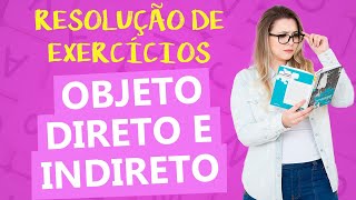 Complemento Verbal  Objeto Direto e Objeto Indireto  Fácil I Português online [upl. by Navek]