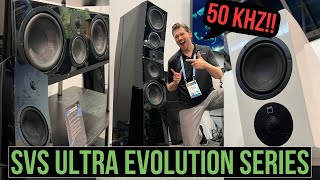 NEW SVS Ultra Evolution Series Makes Its Debut At CES 2024  FULL Walkthrough [upl. by Sixla]