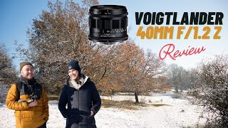 40mm f12 Voigtlander for Nikon Z  FIELD TEST [upl. by Rainwater]