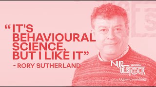 Rory Sutherland  Its Behavioural Science But I Like It  Nudgestock 2020 Keynote [upl. by Anuahsed421]