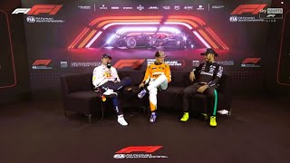 Max Vertsppens NO COMMENT Throughout The Whole Press Conference 👀   Singapore GP 2024 [upl. by Nabetse217]