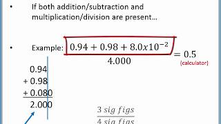 CHEMISTRY 101 Significant figures in calculations [upl. by Aisac]