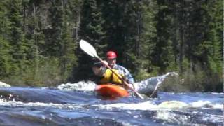 Pukaskwa River II Whitewater Canoeing [upl. by Mecke]