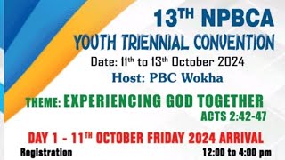 PROGRAM FOR 13 NPBCA YOUTH TRIENNIAL CONVENTION 11 13 OCTOBER 2024 🙏 [upl. by Georgiana]