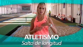 ATLETISMO 12  Salto de longitud [upl. by Tilford]