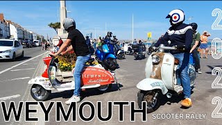 WEYMOUTH SCOOTER RALLY 2022 [upl. by Olocin59]