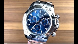 Rolex Daytona Cosmograph 116509 Rolex Watch Review [upl. by Aremaj]