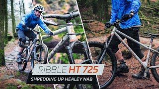 Ribble HT 725  Steel Hardtail MTB  Healey Nab [upl. by Adnert506]