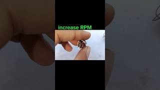 how to increase motor RPM 10x viral youtube youtubeshorts ytshorts experiment [upl. by Analaf173]