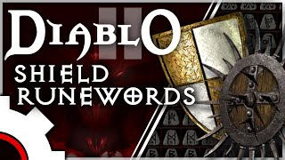 The BEST Shield Runewords you can make  Diablo 2 Resurrected Guides [upl. by Mcclain456]