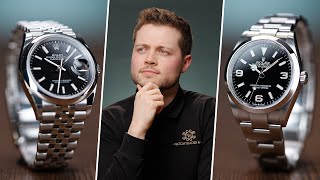 Datejust 36 Vs Explorer 36  Which Understated Rolex Should You Choose [upl. by Ikin47]