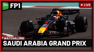 F1 Live Saudi Arabia GP Free Practice 1  Watchalong  Live Timings  Commentary [upl. by Jerroll]