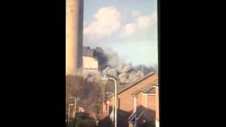 Aftermath of Didcot Power Station Collapse [upl. by Pallas]