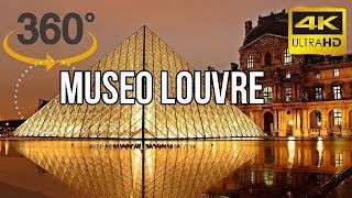 4K MUSEO DEL LOUVRE 360º PARÍS [upl. by Muriah]