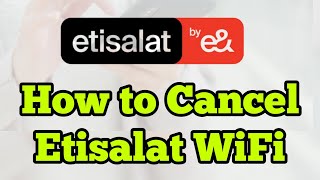 How to cancel all etisalat services uae deactivate eitsalat third party service 🇦🇪 [upl. by Enayr]