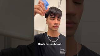 How to have curly hair curlyhair fyp viral [upl. by Nolrak]