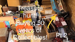 Searching boxes full of 50 years of collectibles part 2 [upl. by Atla959]