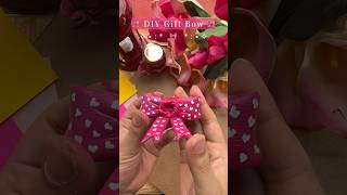 Cute Pink Clay Bow DIY 🎀 [upl. by Nujra]