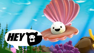 Hey Bear Sensory  Under The Sea  Relaxing animation Sleep Video Baby Sensory [upl. by Rushing423]