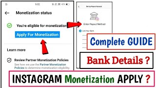 Complete Guide To Use Instagram Monetization Feature  How To Use Monetization Tools On Instagram [upl. by Brina]