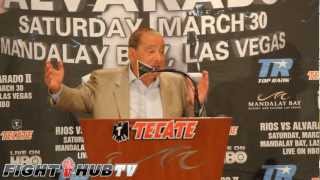 Rios vs Alvarado II  Post Fight Press Conference [upl. by Akihdar]