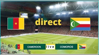 Cameroun vs Comores Coupe dAfrique des Nations en direct pes 2013 [upl. by Nivram]