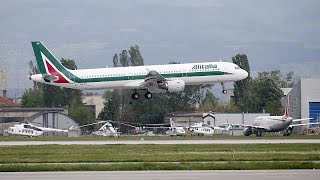 Arrivederci Final flight for Italys troubled airline Alitalia [upl. by Winfred263]