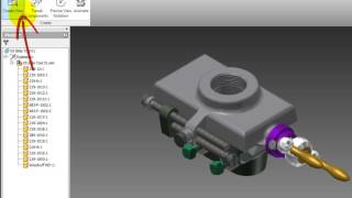 Explode Views  Presenting with Inventor [upl. by Nattirb]