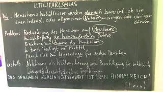 Deutsch philosophische Ansätze Utilitarismus  Deutsch  Grammatik und Rechtschreibung [upl. by Guillaume351]